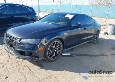 2016 Audi A7 3.0T Premium Plus from USA, damaged, VIN WAUWGAFC5GN100330